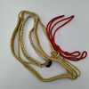 Cord&atilde;o de ombro cerimonial Aiguillette para uniformes de bandas da Pol&iacute;cia Militar