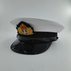 Gorra naval de alta calidad con bordado, sombreros ceremoniales de la marina, sombreros de marinero blancos, sombreros de capit&aacute;n de yate