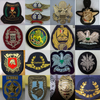 Insignias de sombrero personalizadas, insignias de gorra, emblemas de sombrero bordados, insignias de metal para militares, seguridad, sombreros de uniforme